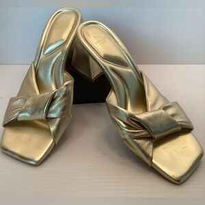 Gold Calia Sandals by Marc Fischer. Size 9 1/2.